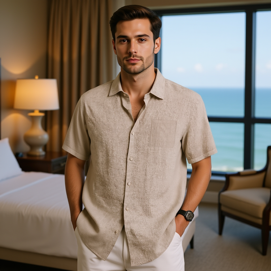 Linen Shirt (Short Sleeve)