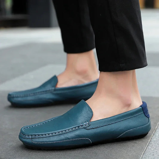 Leather driver's loafers